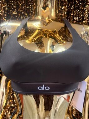 ALO Yoga Black Seamless Sport Bralette